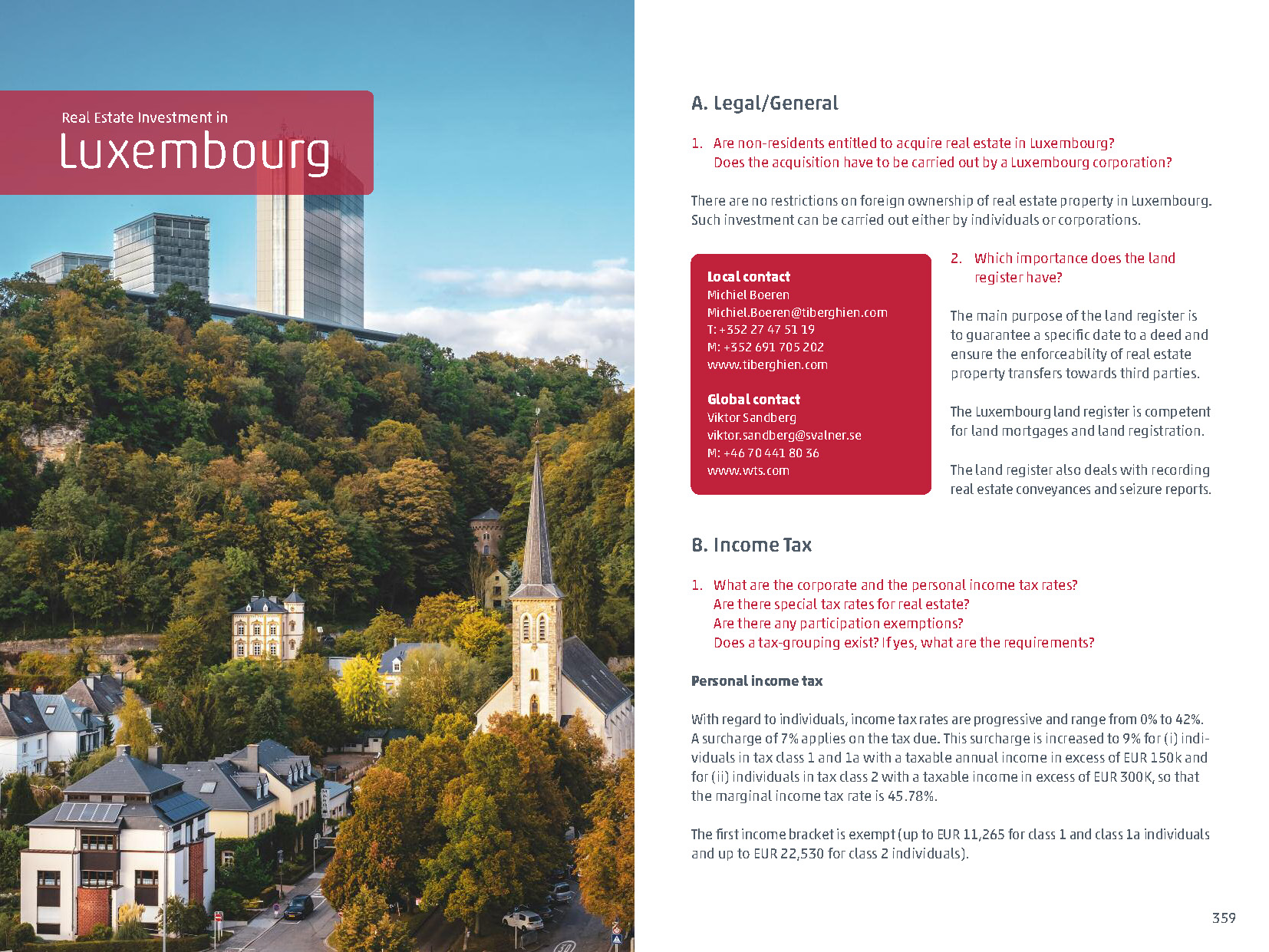 Real Estate guide 2020 Luxemburg