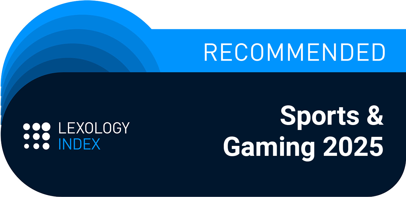 Lexology Index Recommended Sports and gaming 2025